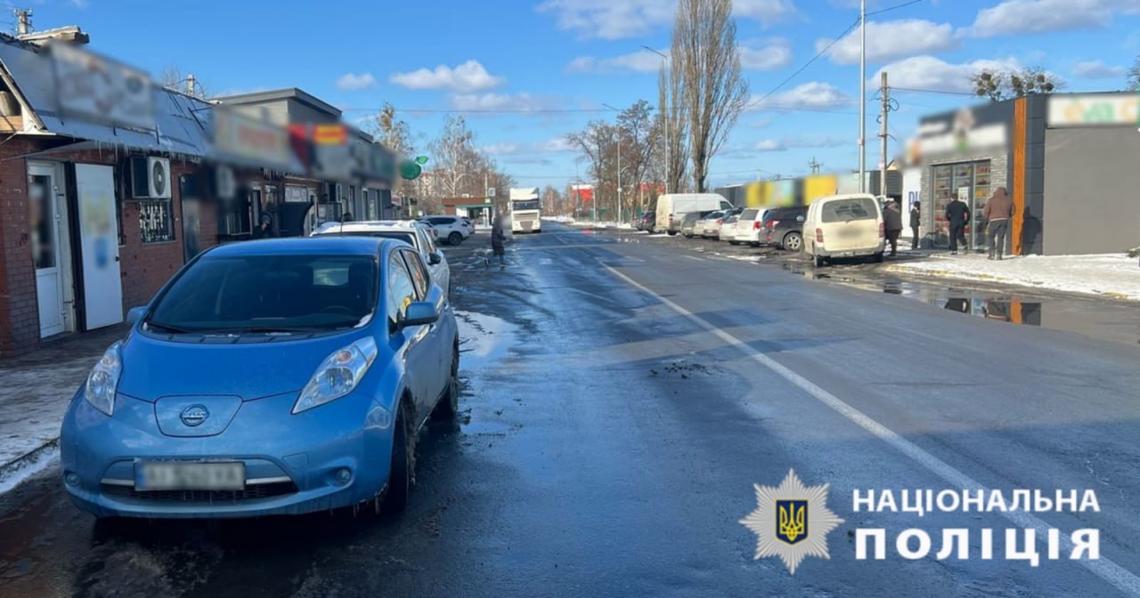 На Київщині водій авто на пішохідному переході збив 13-річну дитину (фото)