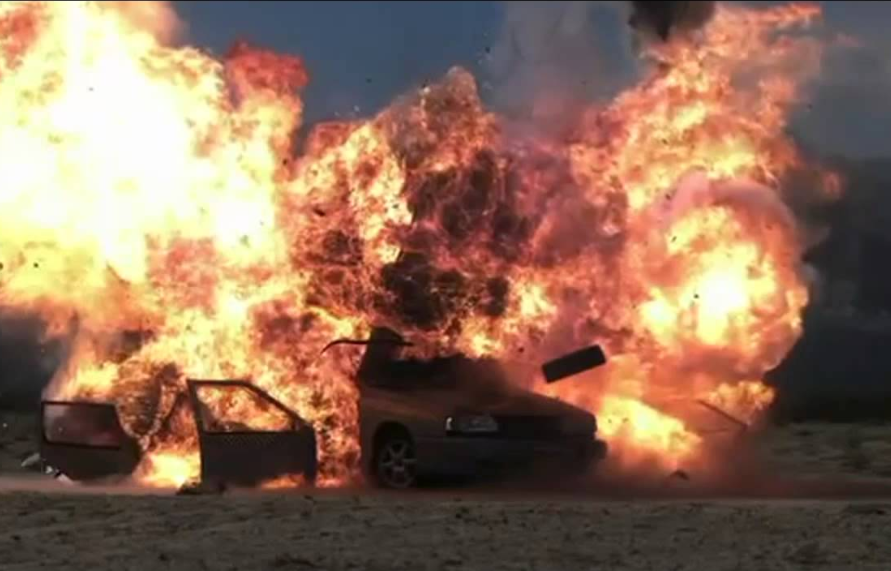 Під Скадовськом вибухнув автомобіль з чотирма офіцерами-кадировцями: подробиці від ГУР