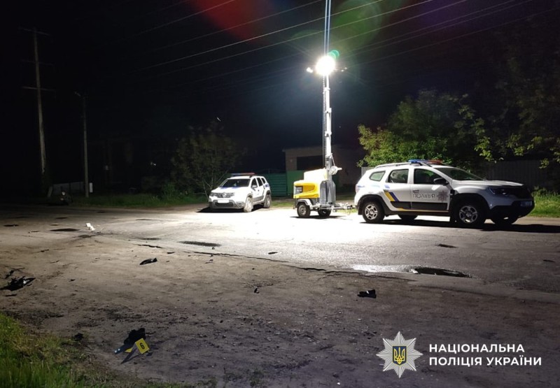 Смертельна ДТП на Полтавщині: п'яний водій врізався у мотоцикл (фото)