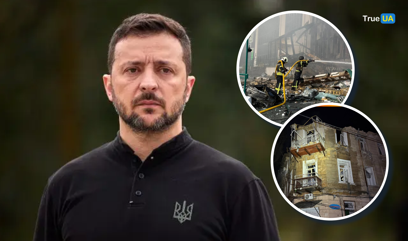 Зеленський відреагував на нічні удари Росії та пояснив, на яку відповідь світу очікує Україна (фото)