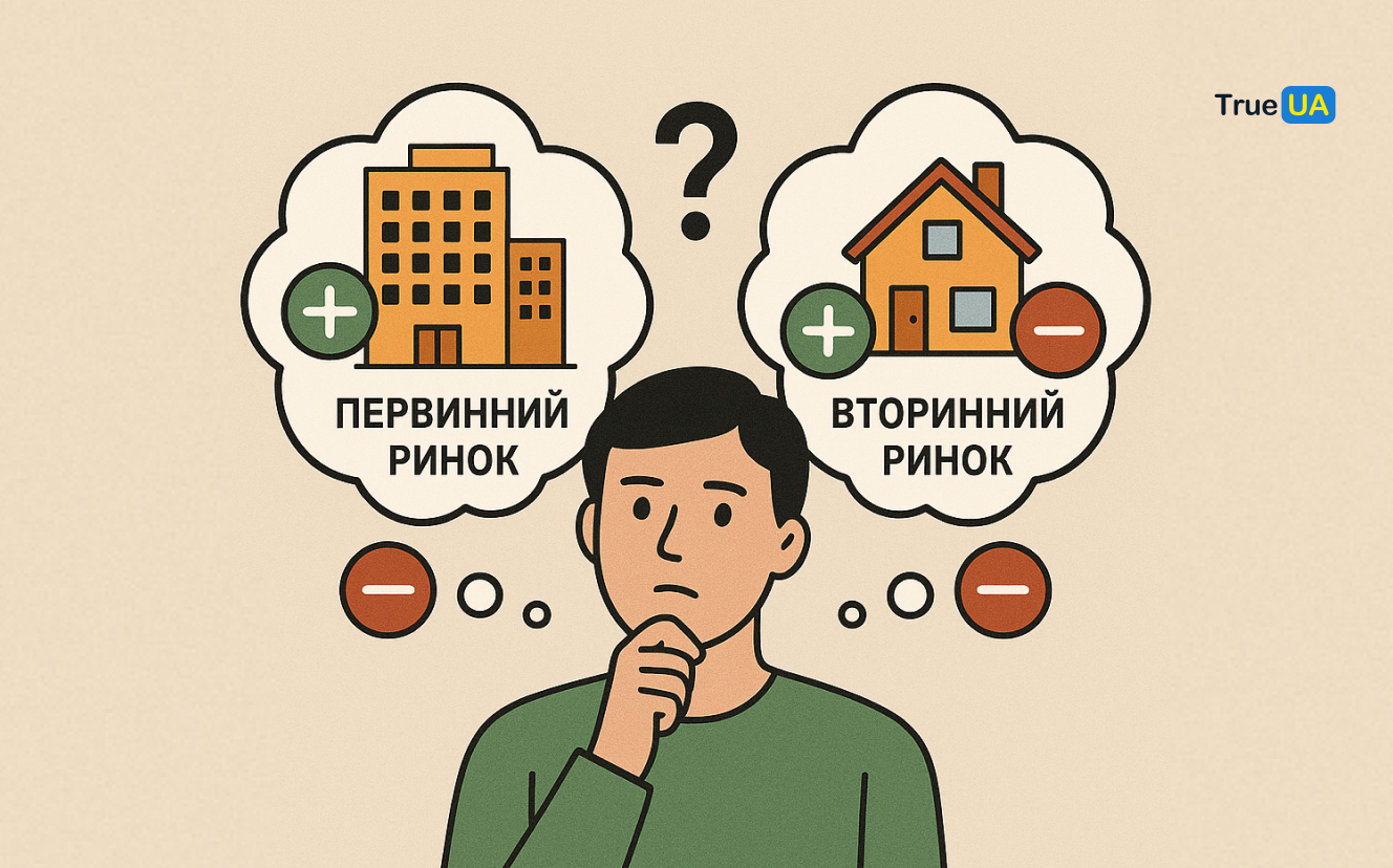 Свідомий вибір. Плюси та мінуси первинного і вторинного ринку нерухомості в Україні
