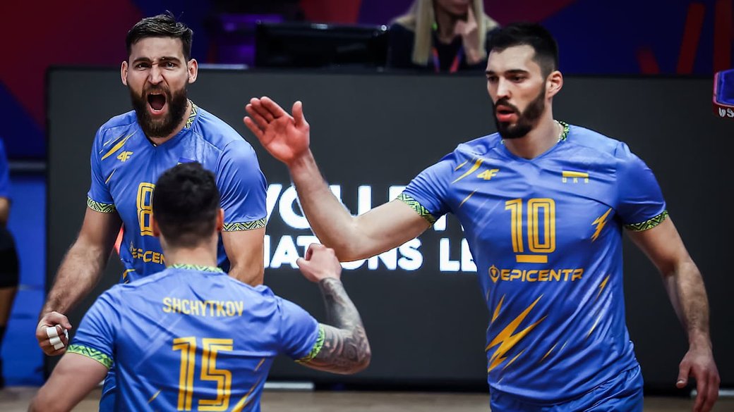 Збірна України з волейболу здобула історичну перемогу в Лізі націй (відео)