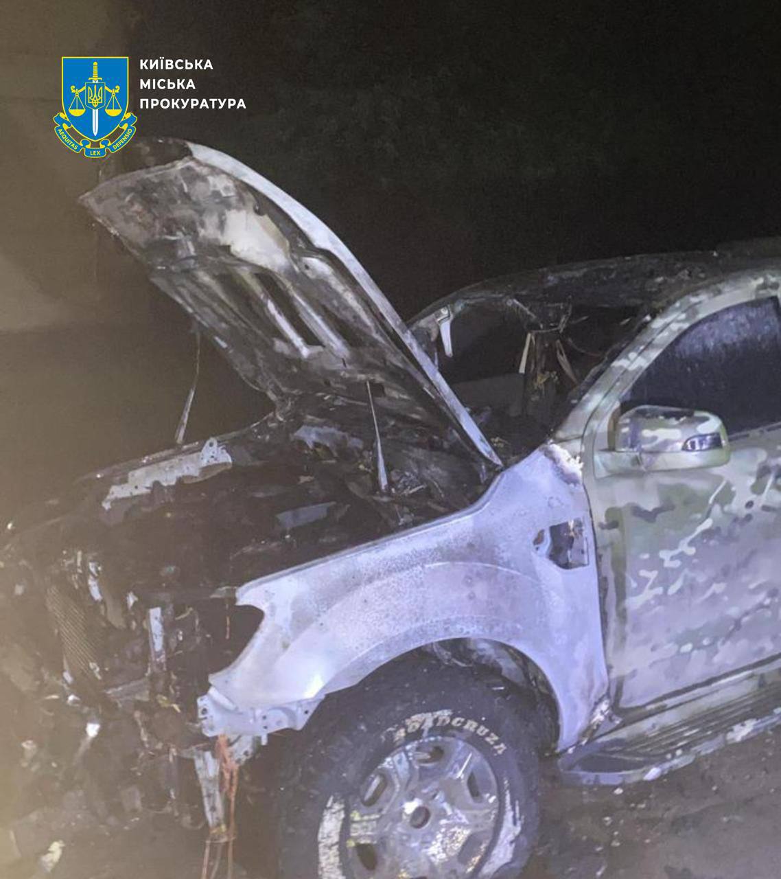 У Києві Герою України у день народження спалили автомобіль: подробиці злочину