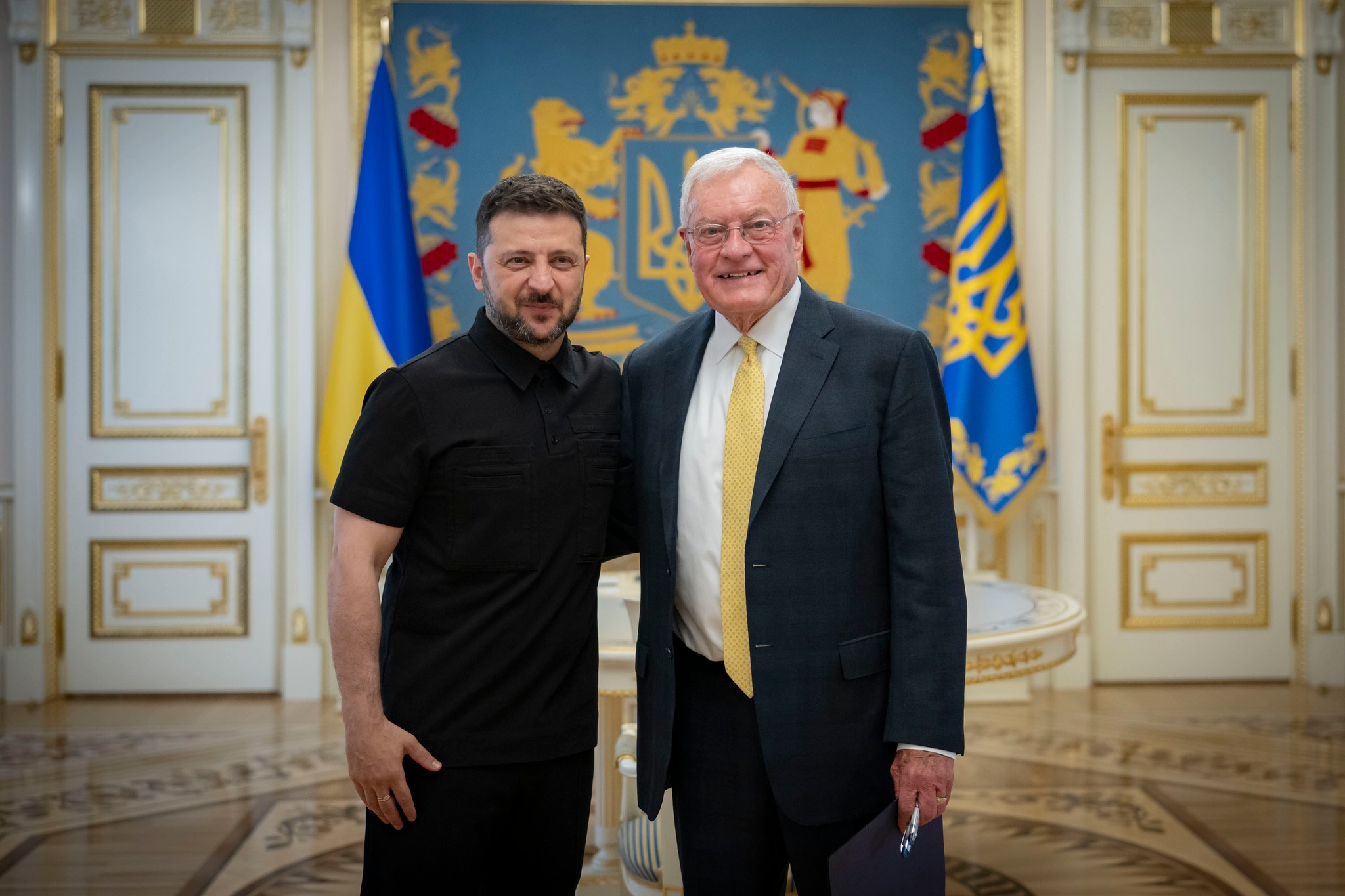 Шлях до миру, посилення ППО та санкції: Зеленський у Києві зустрівся із Келлогом