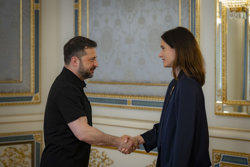Зеленський у Києві зустрівся із президенткою Національної Ради Швейцарії: про що говорили