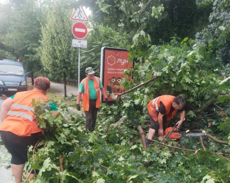 У Києві через негоду постраждали п'ятеро людей: серед них — дитина