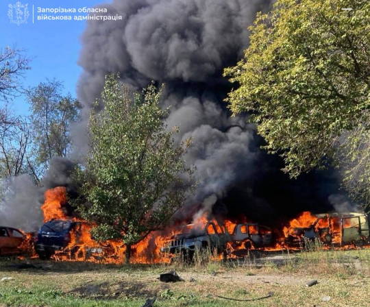 Рашисти завдали п'ять ударів по Запоріжжю: є жертва та поранені