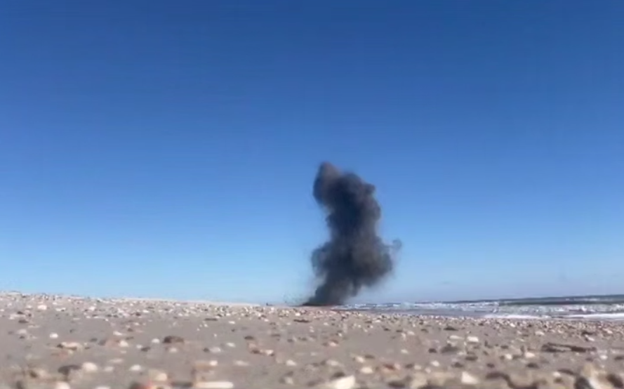 Як військові ліквідовували протикорабельну міну на Одещині (відео)