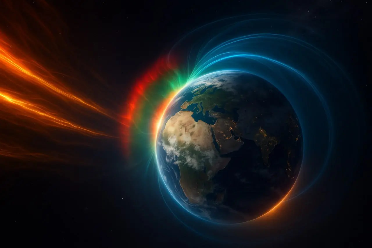 Землю накрила потужна магнітна буря: чого чекати від космічної погоди
