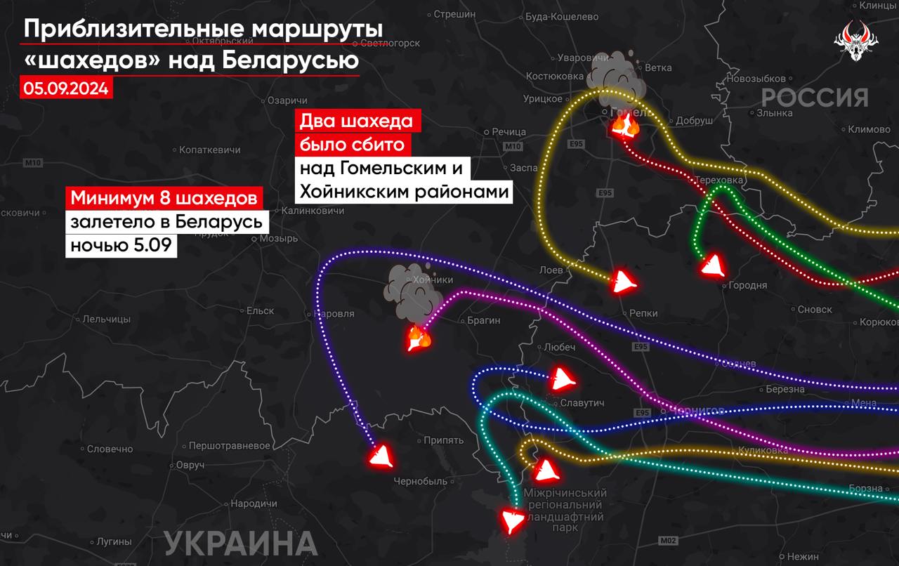 Дрони над Білоруссю