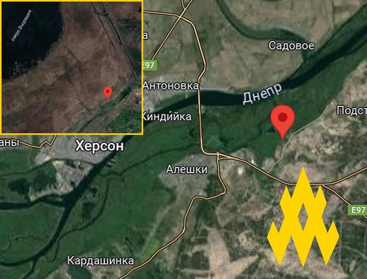 партизани "АТЕШ" провели диверсію біля Олешок