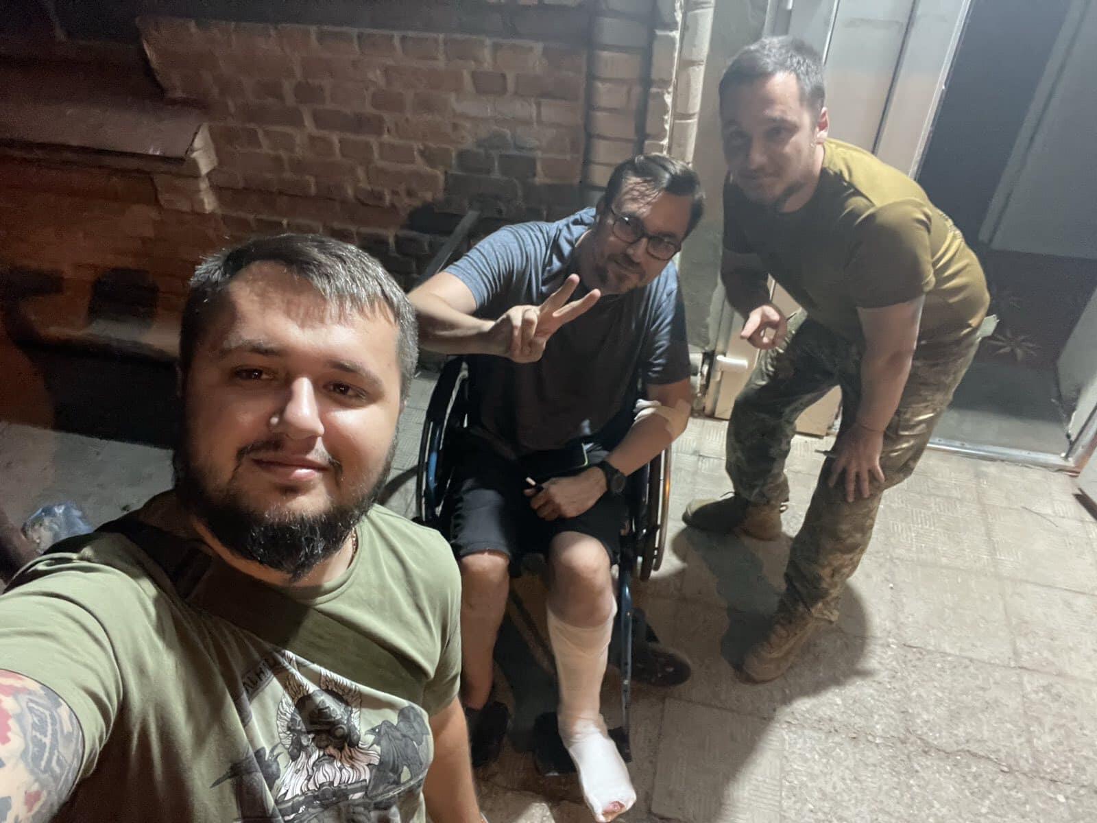 Володимир Омелян отримав поранення на фронті