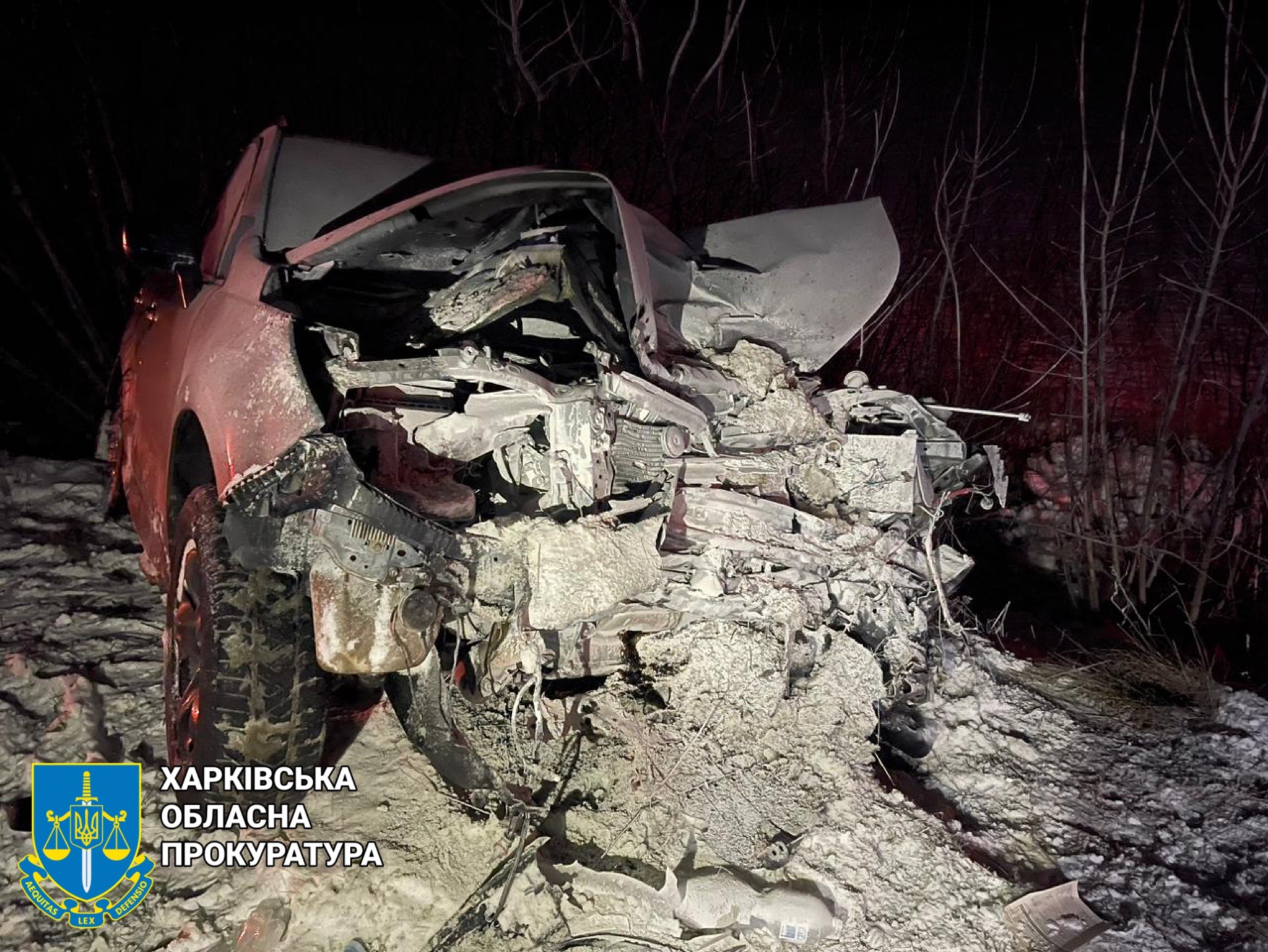 В Харківській області водій збив на смерть двох військових