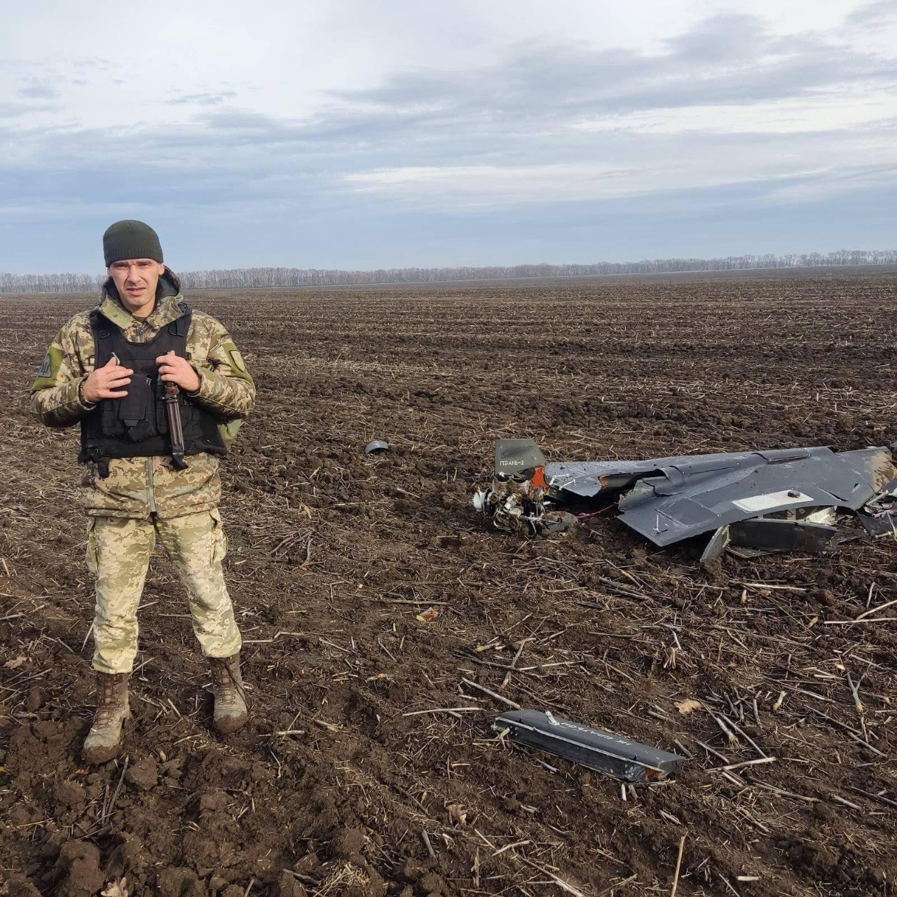 На Одещині український військовий збив оновлений Shahed з кулемета