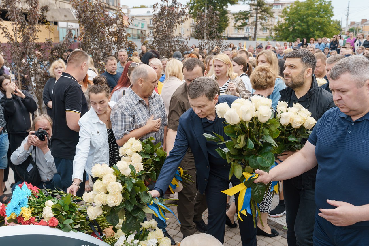 вшанування пам'яті жертв обстрілу Вінниці