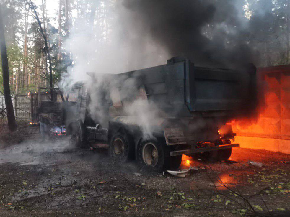 пожежа на Київщині