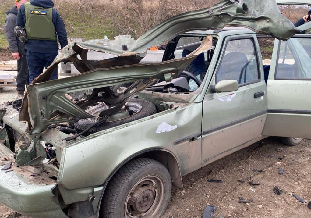 Зруйновані авто на Дніпропетровщині