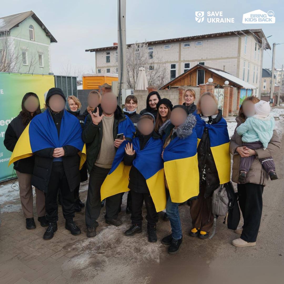 Діти, яких повернули з окупації