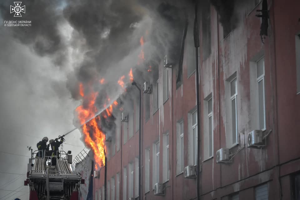 пожежа в Одесі