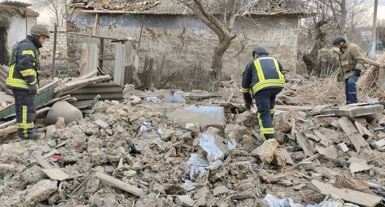 На Херсонщині під завалами знайшли тіло загиблого чоловіка