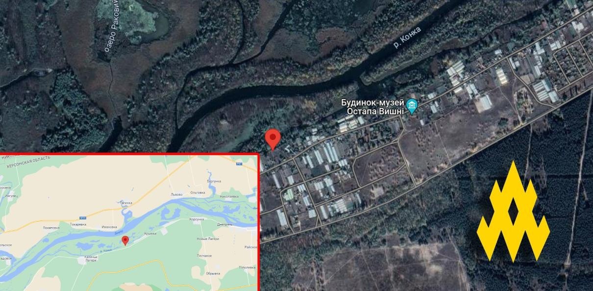 Знищено склад боєприпасів армії Росії на Херсонщині