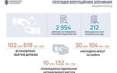 Інфографіка: ДБР