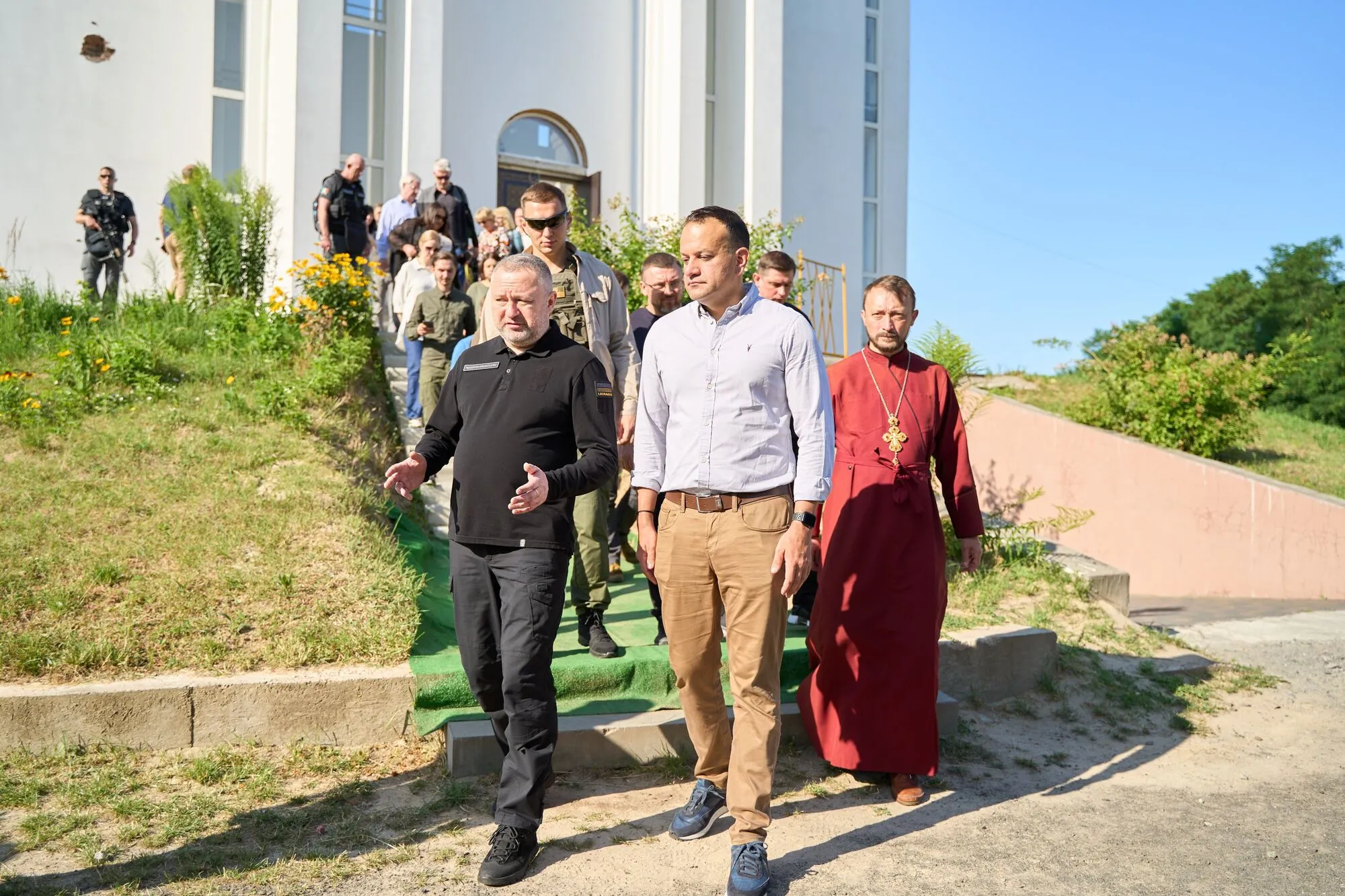 ірландська делегація у Бучі