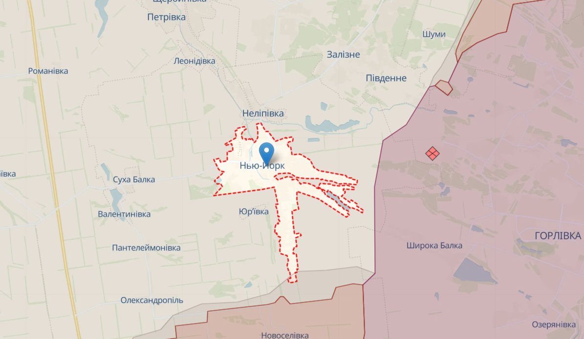 Окупанти 4 квітня обстріляли Нью-Йорк Донецької області