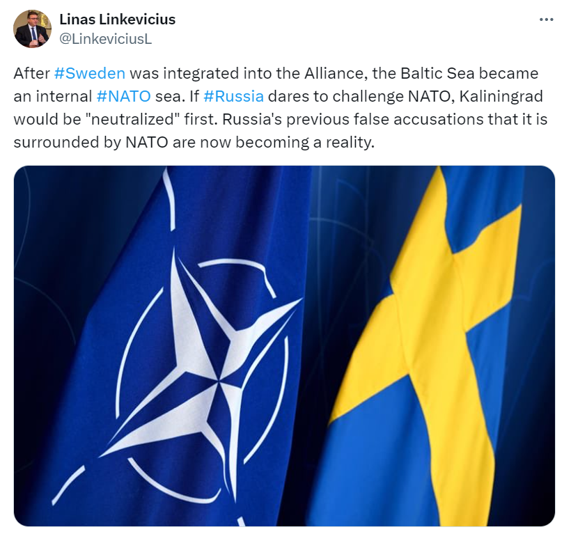 НАТО нейтралізує Калінінград у разі нападу Росії