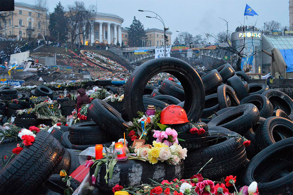 Події на Майдані Незалежності зимою 2014 року