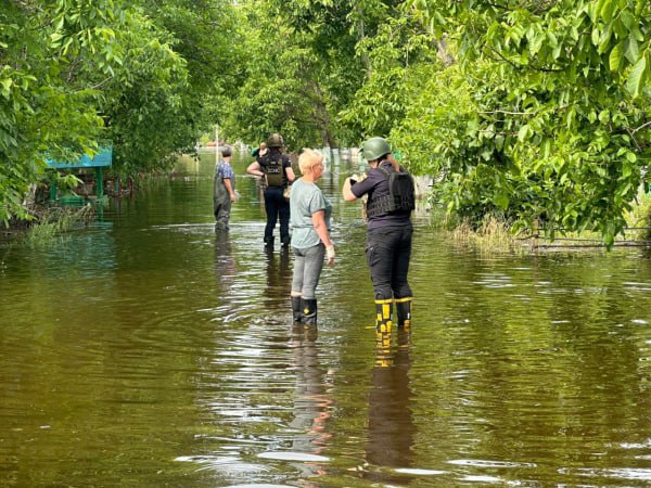 Внаслідок підриву Каховської ГЕС відбулось затоплення сотні населених пунктів