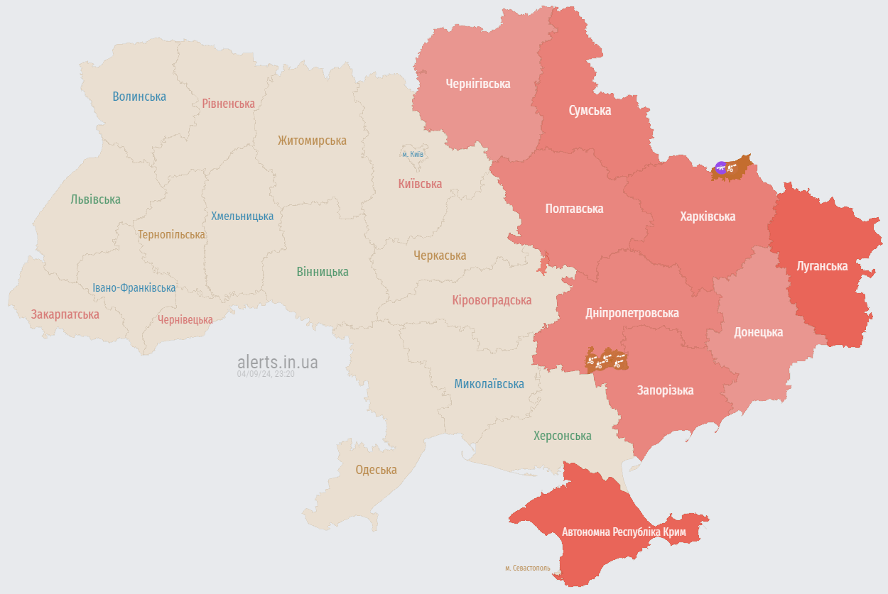 У середу ввечері, 4 вересня, російська армія підійняла в небо стратегічні бомбардувальники Ту-22