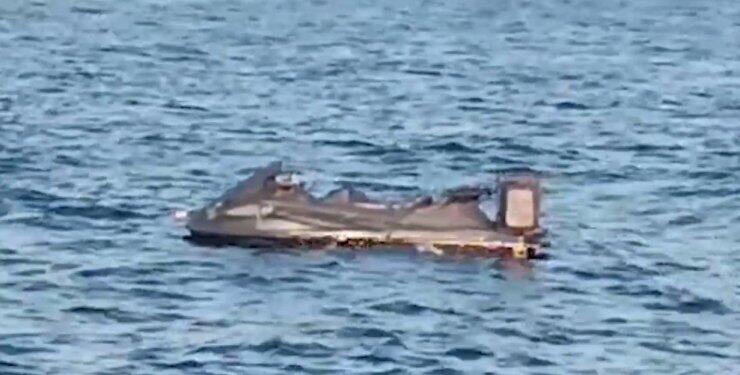 Наводні дрони, схожі на гідроцикл: російська пропаганда видала свою версію вибухів на Кримському мосту